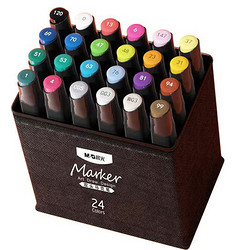 M&G 晨光 马克笔套装 24色装 赠3件套
