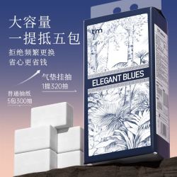 糖糖妈咪 抽纸挂抽320抽2提装