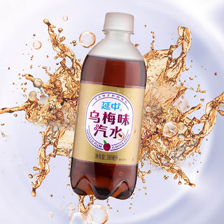 YANZHONG 延中 碳酸饮料乌梅味汽水380ml*12瓶果味汽水夏季消暑解渴