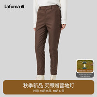 LAFUMA乐飞叶锥形裤 女士户外冬弹力修身长裤抗菌时尚 LFPA3CL87 棕色BW 160/66A(36)