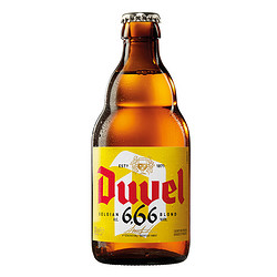 Duvel 督威 6.66° 精酿啤酒 330ml*6瓶 比利时原瓶进口