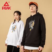 PEAK 匹克 连帽卫衣男士20223冬季简约保暖防风休闲套头衫DF613441