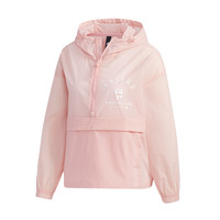 Adidas阿迪达斯外套女装秋季防风衣连帽运动服夹克GL5631