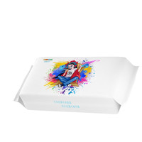 同龄公主 一次性脸巾抽取式擦脸巾干湿两用棉柔巾珍珠纹 3包共150抽