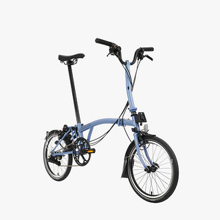 BROMPTON C Line 折叠自行车 CSM6LM-CB 云朵蓝 S把 标准坐垫 16英寸 6速