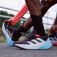 adidas 阿迪达斯 女鞋ADISTAR 运动竞速训练减震防滑跑步鞋H01166