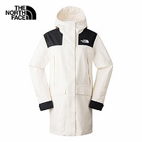 北面（The North Face）单层冲锋衣女中长款外套防风休闲夹克 81RZ N3N S/155