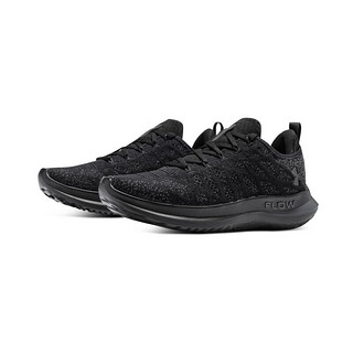 安德玛（UNDERARMOUR）Flow Velociti 3男子运动跑步鞋跑鞋3026117 黑色001 43