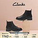 Clarks 其乐 女鞋秋冬切尔西靴时尚简约复古及踝靴短靴女