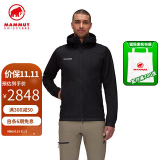 MAMMUT 猛犸象 男士山地派克大衣Mountain SO 1011-01950