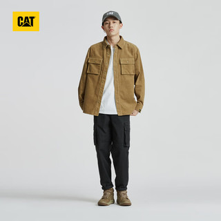 卡特彼勒CAT卡特男士户外舒适出行时尚百搭满帮休闲鞋商场同款 浅褐 40