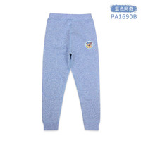 汪汪队立大功儿童裤子男童保暖裤秋冬护膝加绒睡裤加厚秋裤PA1690B蓝色110