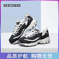 百亿补贴：SKECHERS 斯凯奇 老爹鞋女鞋百搭复古运动透气休闲熊猫鞋11959