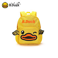 B.DuckB.Duck小黄鸭书包男女童卡通时尚萌鸭双肩包 黄色501 L