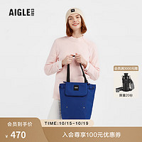 AIGLE艾高2021年秋冬TOTE M CVS女士时尚休闲简约便携耐用托特包 钴蓝色 N164D 000