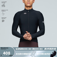 捷酷冬ELITE-ARC男士抓绒骑行服户外舒适保暖5℃骑行上衣 黑色 XL