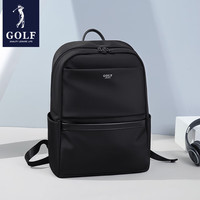 高尔夫(GOLF)双肩包男士运动背包男女休闲旅行包潮书包防泼水通勤外出背包 款式7-黑色