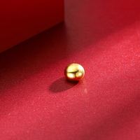 移动端、京东百亿补贴：钻汇 999足金投资金豆豆收藏送礼 约1g