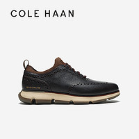 colehaan/歌涵 男鞋牛津鞋 23年秋季布洛克雕花休闲皮鞋C37834 深褐色-C37834 43.5