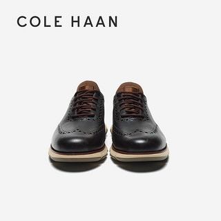 colehaan/歌涵 男鞋牛津鞋 23年秋季布洛克雕花休闲皮鞋C37834 深褐色-C37834 43