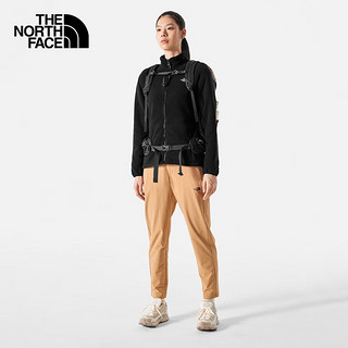 北面（The North Face）抓绒衣女户外防风保暖透气外套可做冲锋衣内胆83OL JK3/黑色 L/165