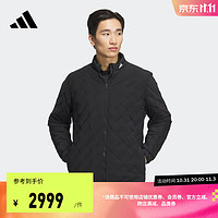 adidas阿迪达斯男装冬670蓬高尔夫运动保暖鹅绒羽绒服HZ6119 黑色 A/S