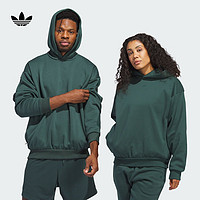 adidas阿迪达斯三叶草2024 Chapter 01男女运动连帽卫衣 矿物绿 2XS