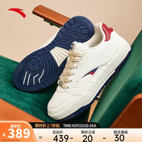 ANTA 安踏 982板鞋男鞋革面厚底情侣商场同款112348067