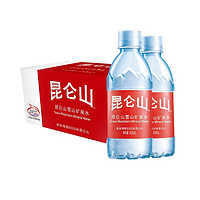 昆仑山 矿泉水550mlx24瓶天然饮用水整箱水旅行外出便携用水专享 昆仑山350*24