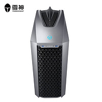 ThundeRobot 雷神 黑武士5 Shark 十四代酷睿版 游戏台式机 银色（酷睿i7-14700K、RTX 4070Ti 12G、32GB、1TB SSD、水冷）5147KZ47TRD