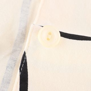 PBENO 派邦奴 自带胸垫一体睡衣女冬长袖纯棉女士可外穿家居服