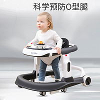 ABBYBABY 法国婴儿学步车防o型腿2024新款三合一宝宝多功能防侧翻儿童推车