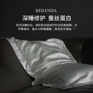 SIDANDA 诗丹娜 桑蚕丝深睡养护枕 低枕 棉枕套