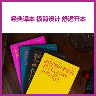 塞林格作品集（平装全四册）京东专享，麦田里的守望者+九故事+弗兰妮与祖伊+抬高房梁，木匠们；西摩：小传