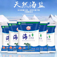 燕晶(yanjing)食用盐海水天然盐日晒海盐盐焗烧烤烹饪用盐食盐精盐 400g/袋