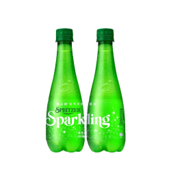 SPRITZER 事必胜 无糖充汽矿泉水 400ml*6瓶