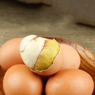 夏小美新鲜13天活珠子鸡胚蛋熟钢化蛋毛鸡蛋五香味10枚
