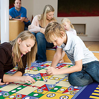 大飞行棋大富翁地毯多功能小儿童棋盘多合一游戏棋类益智玩具