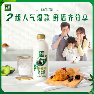SATINE 金典 伊利金典鲜牛奶780ml鲜奶定期购巴氏杀菌低温早餐