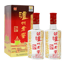 LUZHOULAOJIAO 泸州老窖 六年窖头曲酒09版 浓香型 52° 500ml*2双瓶装