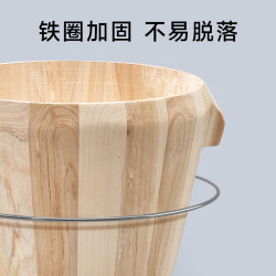 青若 家用蒸饭木桶蒸米饭饭桶厨房杉木竹制蒸笼厨具蒸子饭甑子