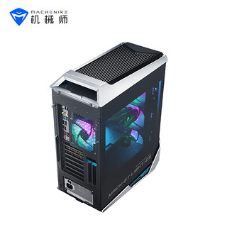 MACHENIKE 机械师 曙光 十四代酷睿版 游戏台式机 白色（酷睿i7-14700K、RTX 4060 8G、16GB、1TB SSD、水冷）RPR7KB6RD