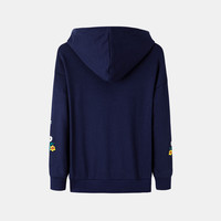 Levi's女童春秋连帽卫衣李维斯中大童装儿童连帽衫休闲运动卫衣