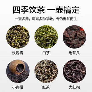 惠寻 京东自有品牌 玻璃煮茶器侧把壶玻璃侧把壶