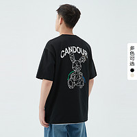 gxgjeans 2023年夏季新款简约休闲男式T恤短袖男