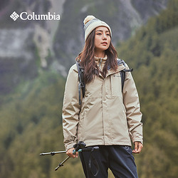 Columbia 哥伦比亚 男女款防水冲锋衣 XE5268