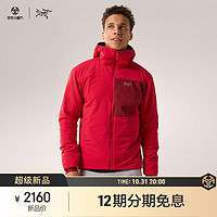 ARC'TERYX 始祖鸟 ARC’TERYX始祖鸟 PROTON HOODY  透气 男子 滑雪保暖棉服 Heritage/复古红 S