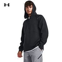 安德玛 UNDERARMOUR）秋冬Unstoppable男子训练运动连帽卫衣1379811 黑色001 XXL