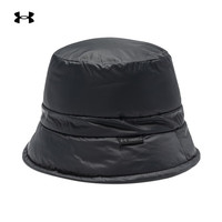 安德玛 UNDERARMOUR)秋冬Insulated男女可调节训练运动渔夫帽1379998 黑色001 L