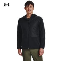 安德玛 德玛 UNDERARMOUR）秋冬Swacket男子户外运动休闲外套1382158 黑色001 L